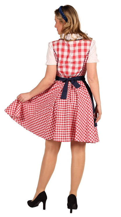 Dirndljurk Edelweiss Rood