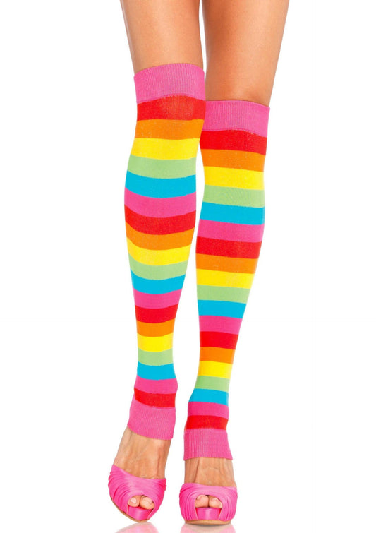 Rainbow Leg Warmers