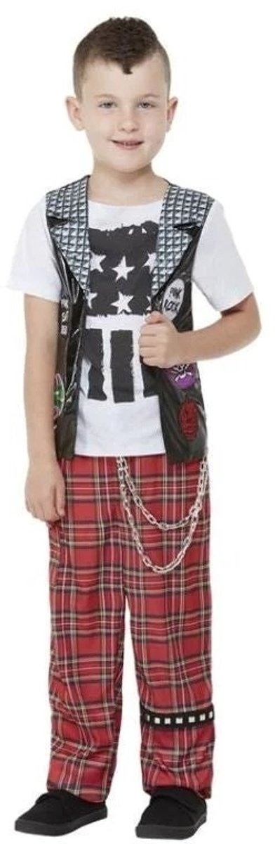 Punk Rocker Kinder Kostuum