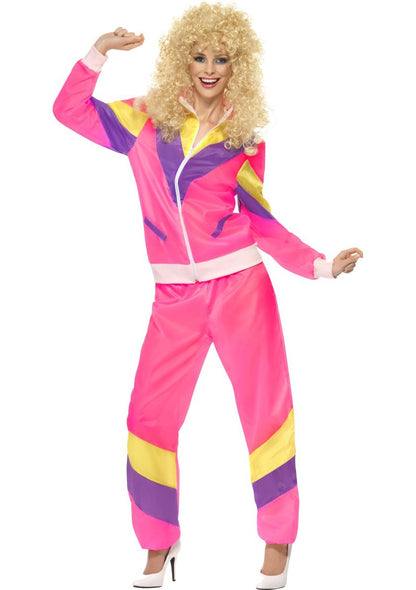 Roze 80's sportpak