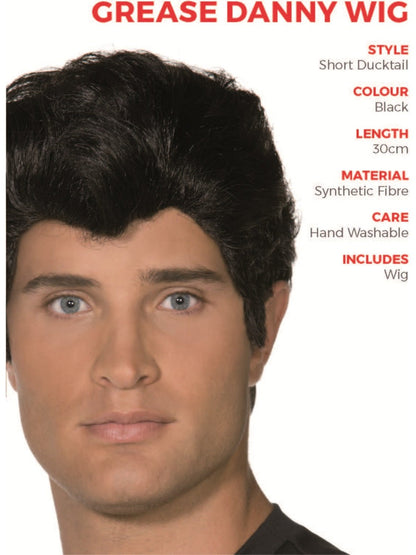 Grease Danny Wig