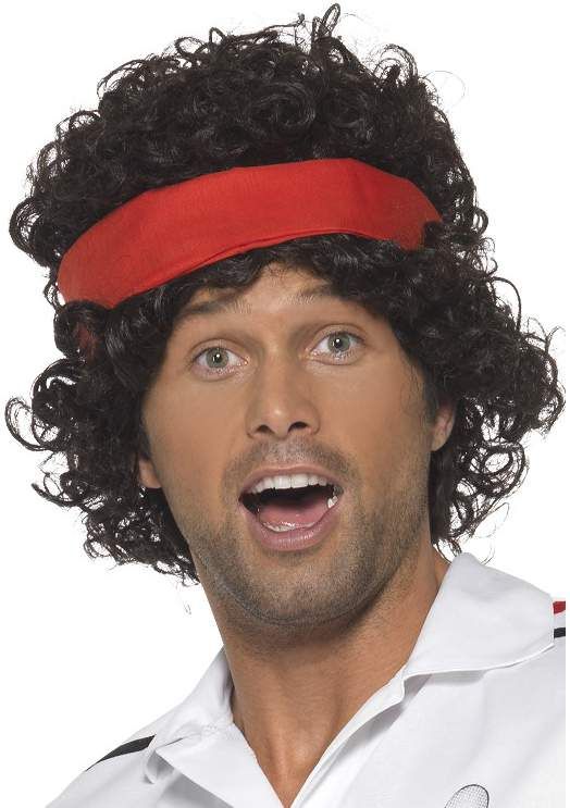 80's Sport Pruik