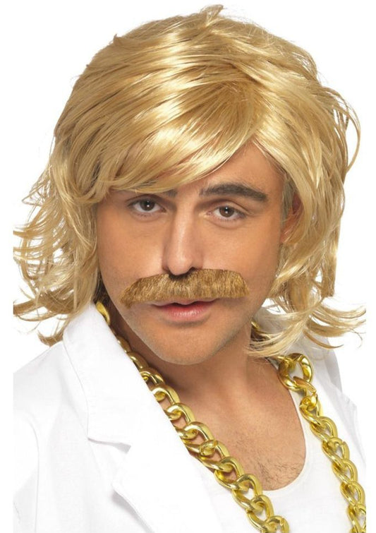 Blonde Pruik Heren