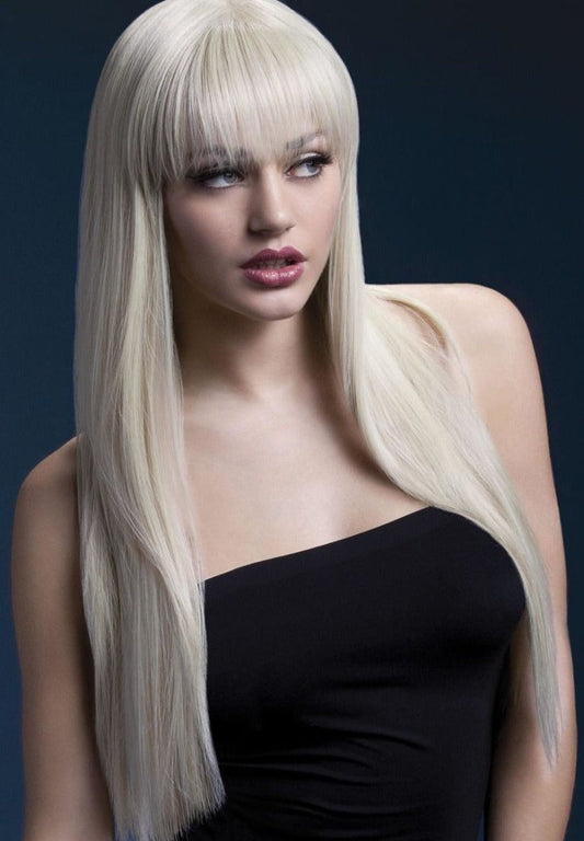 Lange Blonde Pruik