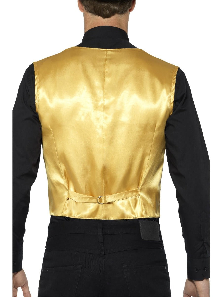 Gouden pailletten gilet