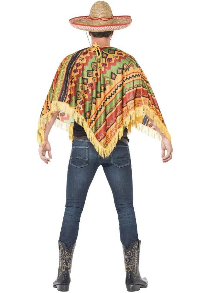 Mexicaanse Poncho Set