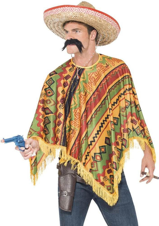 Mexicaanse Poncho Set
