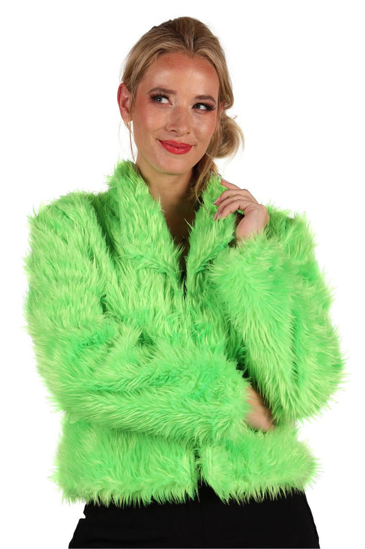 Bontjasje Neongroen M/L