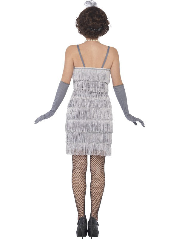 Flapper Costume silver