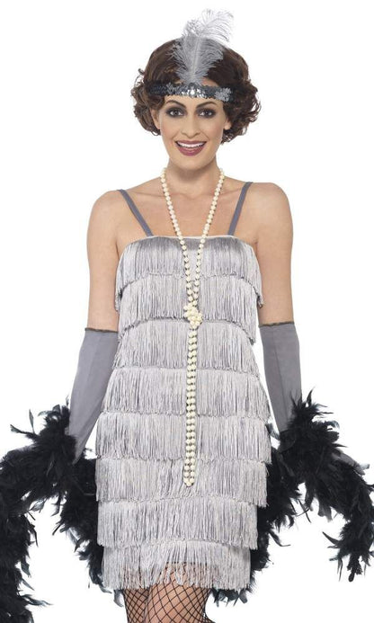 Flapper Costume silver