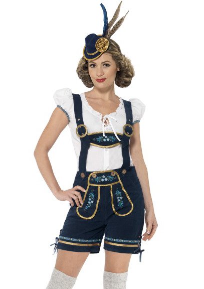 Blauwe Lederhosen Oktoberfest