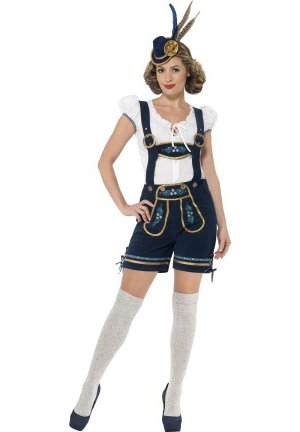 Blauwe Lederhosen Oktoberfest