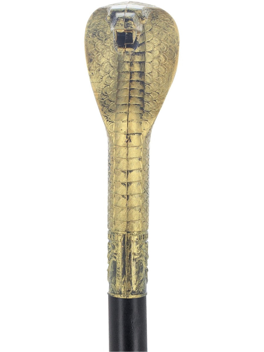 Wandelstok Met Slangenhoofd