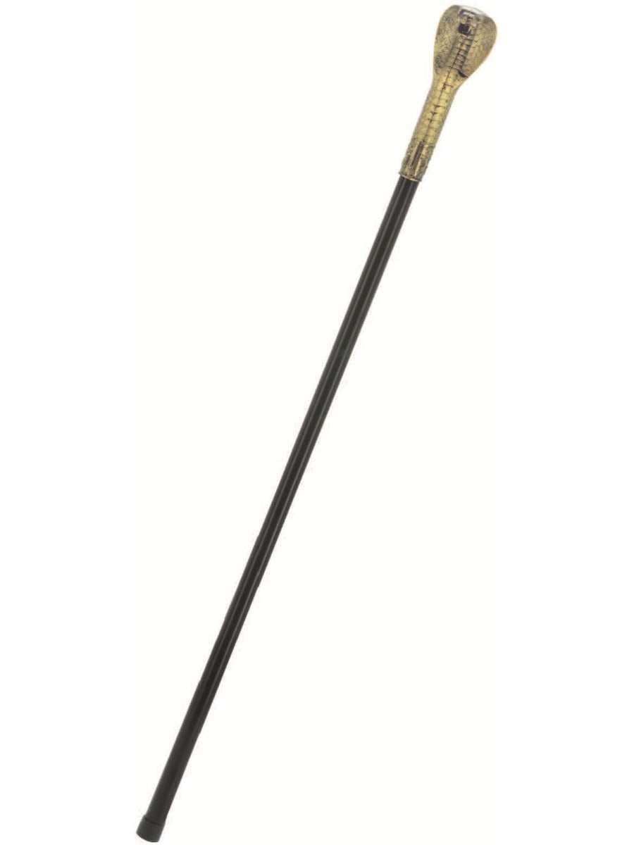 Wandelstok Met Slangenhoofd