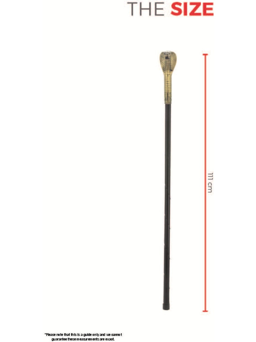 Wandelstok Met Slangenhoofd