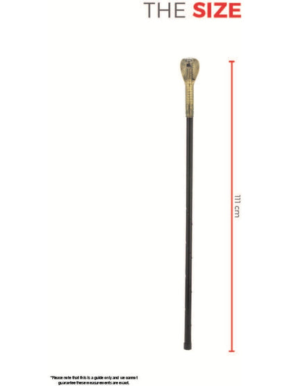 Wandelstok Met Slangenhoofd