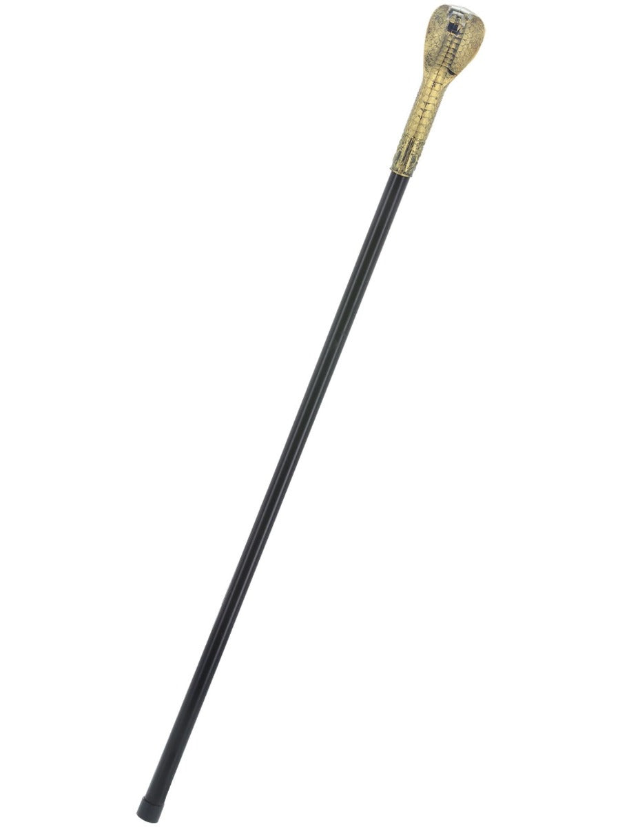 Wandelstok Met Slangenhoofd