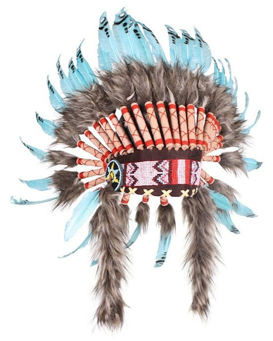 Hoofdtooi indiaan deluxe Apache
