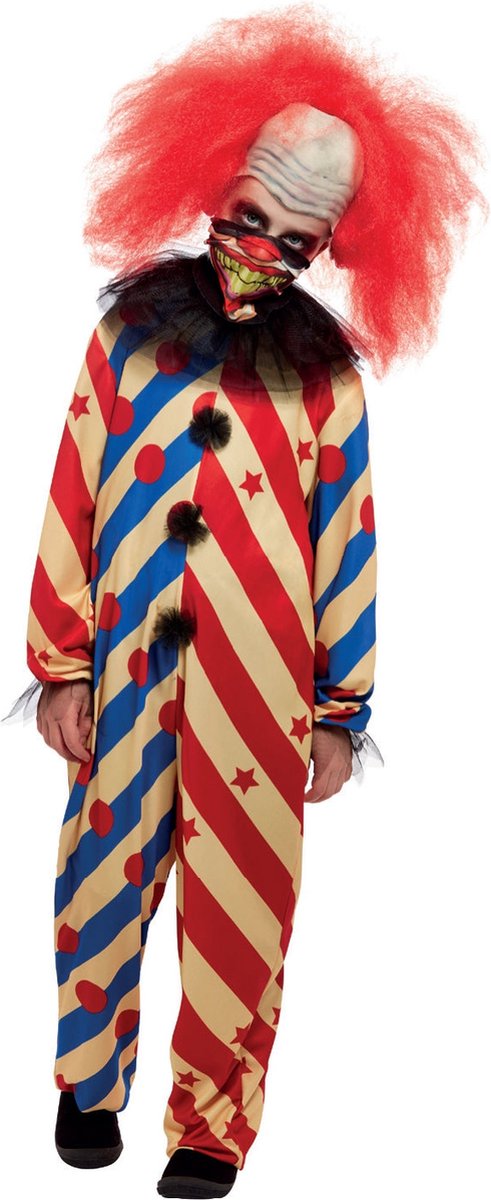 Creepy Clown Kinder Kostuum