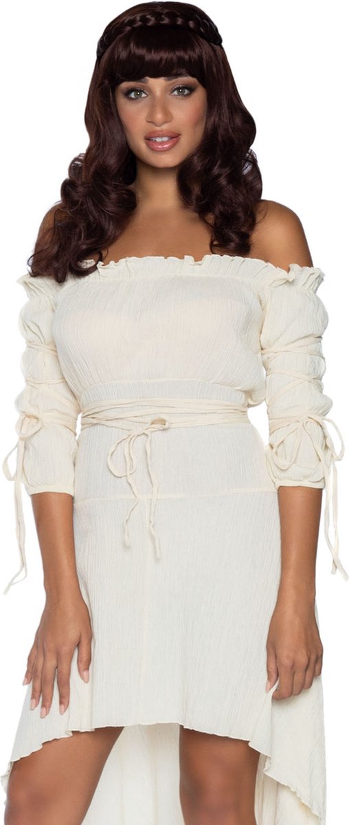 Gauze Peasant Dress
