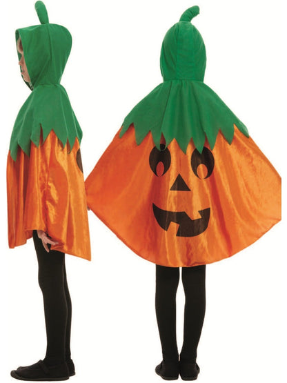 Pumpkin Hooded Cape