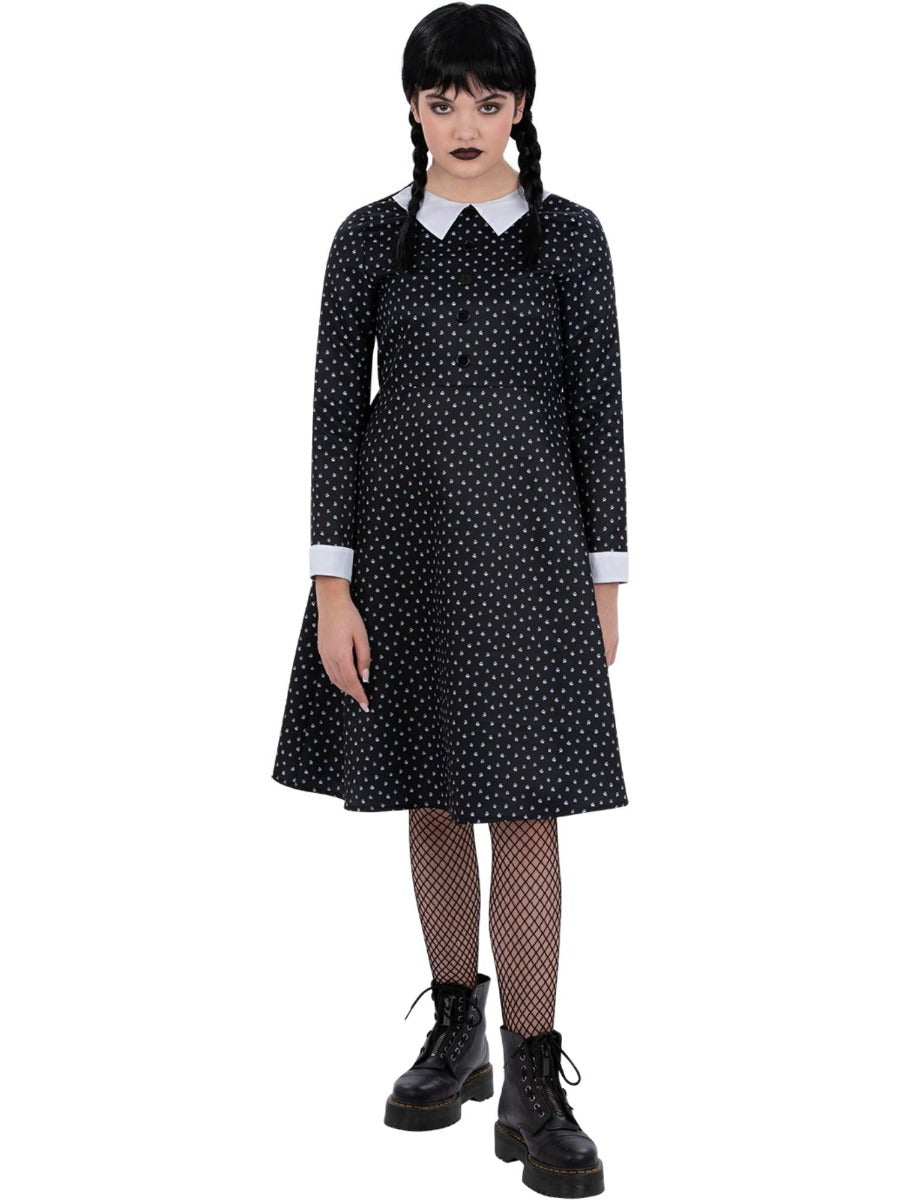 Wednesday spotted dress