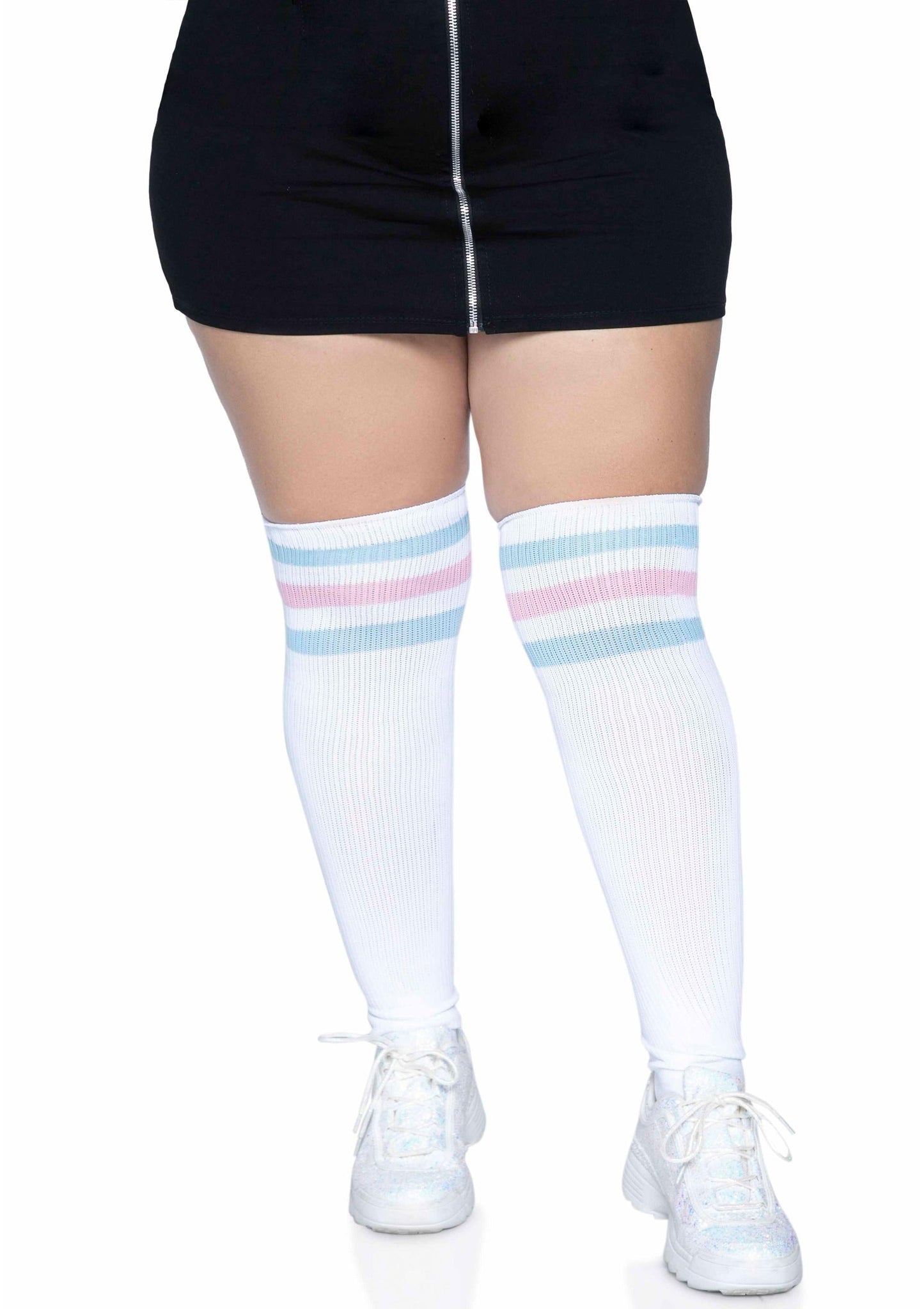 Plus Over The Knee Athletic Socks