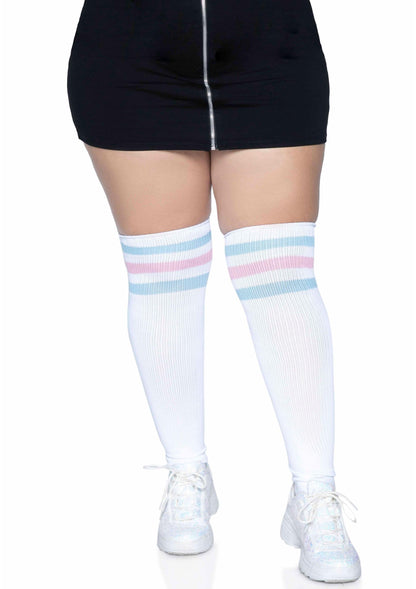 Plus Over The Knee Athletic Socks