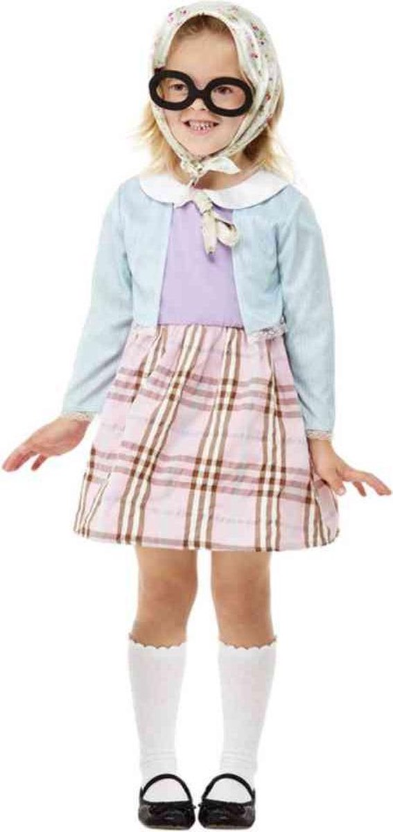 Toddler Old Lady Kinder Kostuum