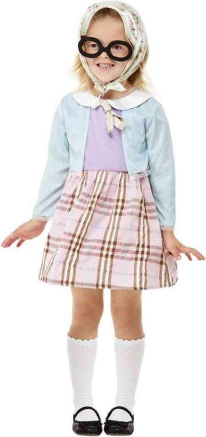 Toddler Old Lady Kinder Kostuum