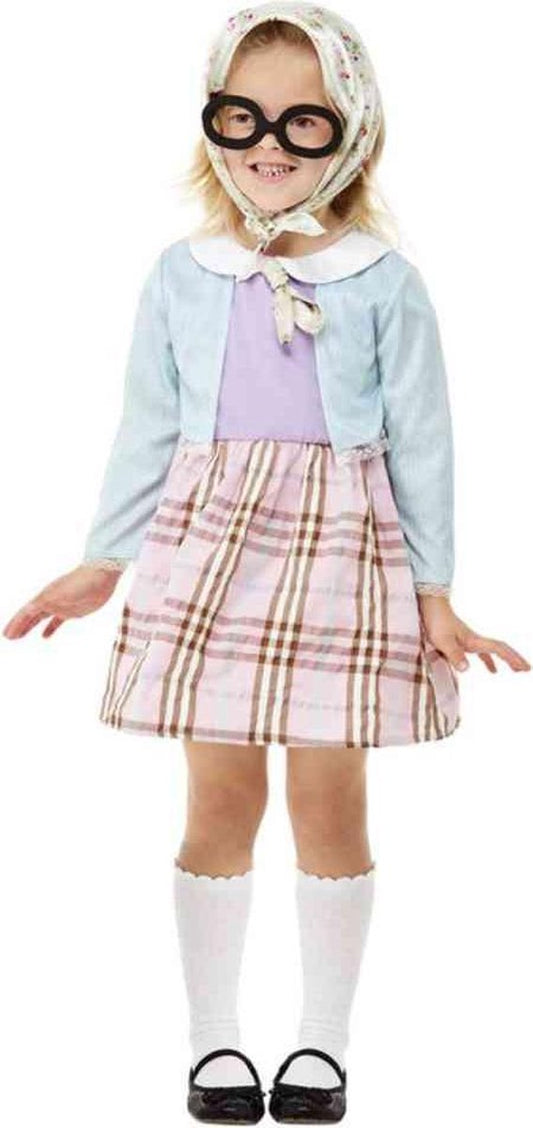 Toddler Old Lady Kinder Kostuum
