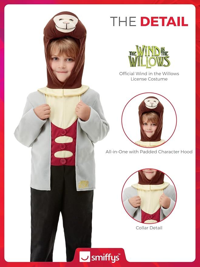 Wind in the Willows Deluxe Mole Costume