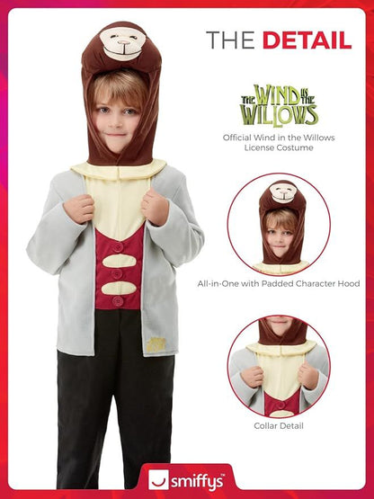 Wind in the Willows Deluxe Mole Costume
