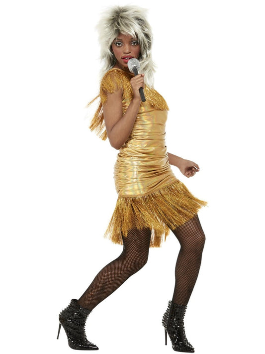 Gouden Tina Turner kostuum