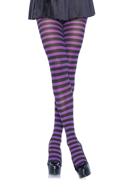 Gestreepte Panty XL