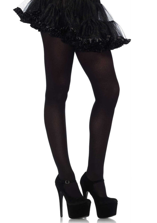 Plus Elastane Opaque Pantyhose