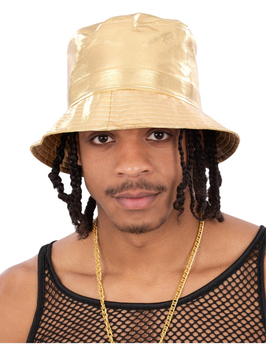 90s gouden Bucket Hat