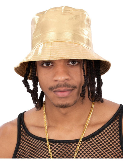 90s gouden Bucket Hat