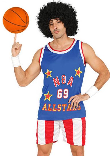 Retro Basketbal Kostuum