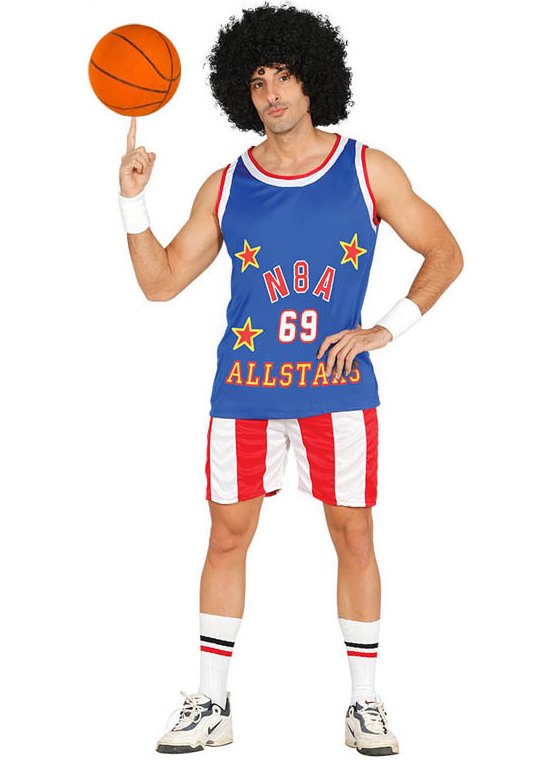 Retro Basketbal Kostuum