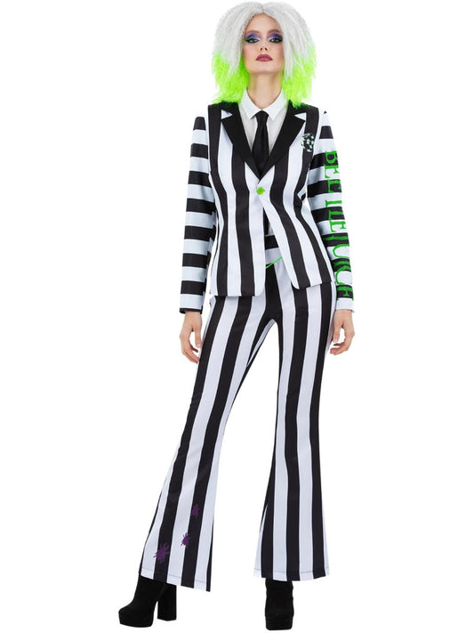 Beetlejuice dames kostuum