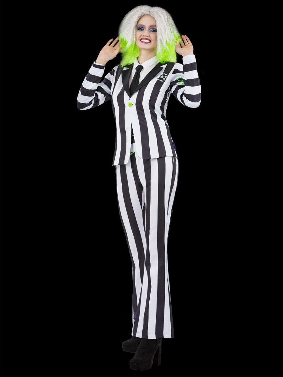 Beetlejuice dames kostuum