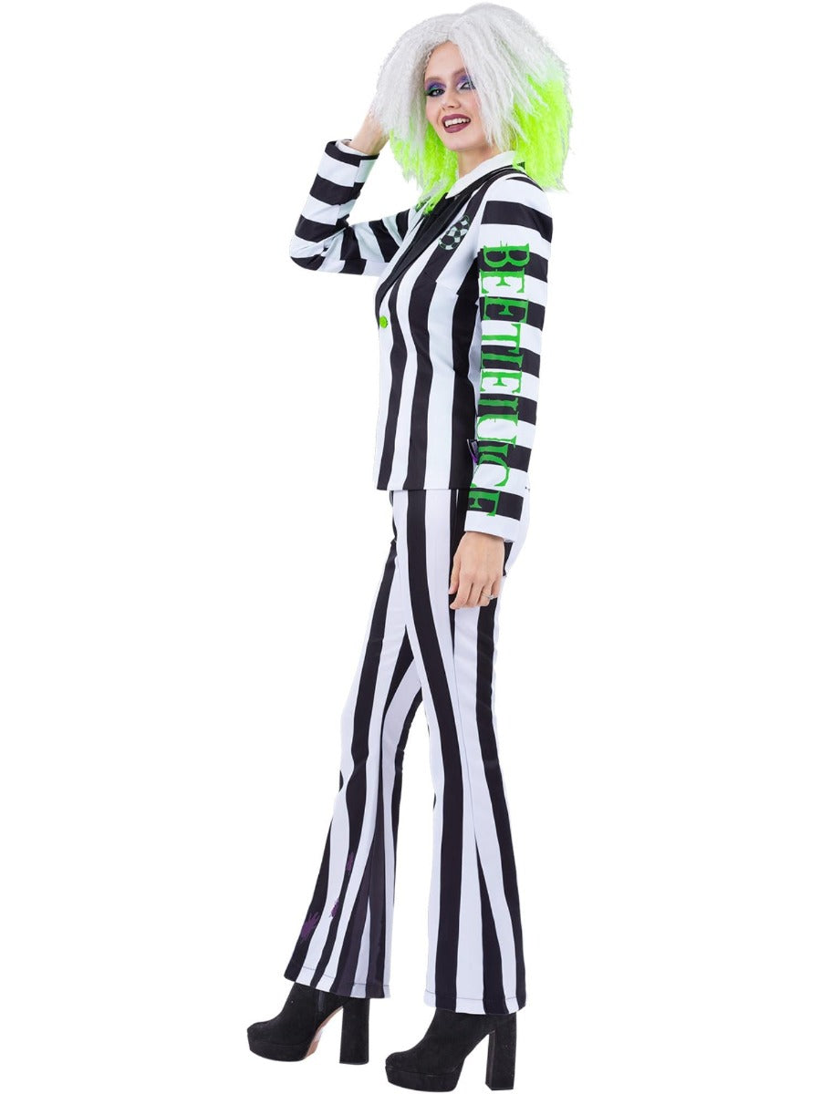 Beetlejuice dames kostuum