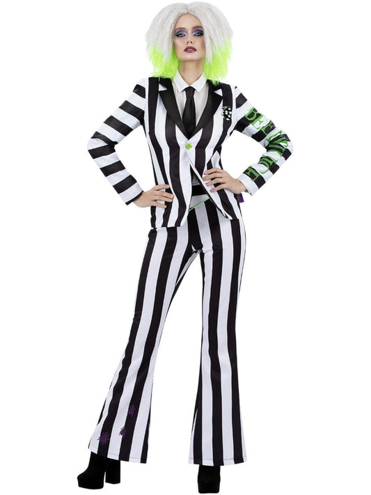 Beetlejuice dames kostuum