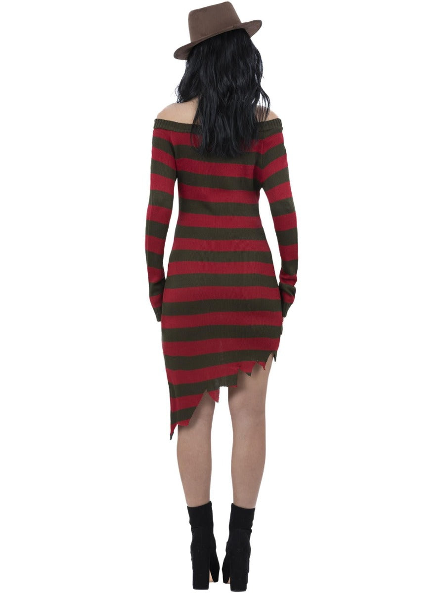A Nightmare On Elm Street Freddy Krueger Dames Kostuum
