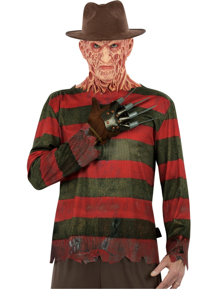 Freddy Krueger Hat, Top, Glove