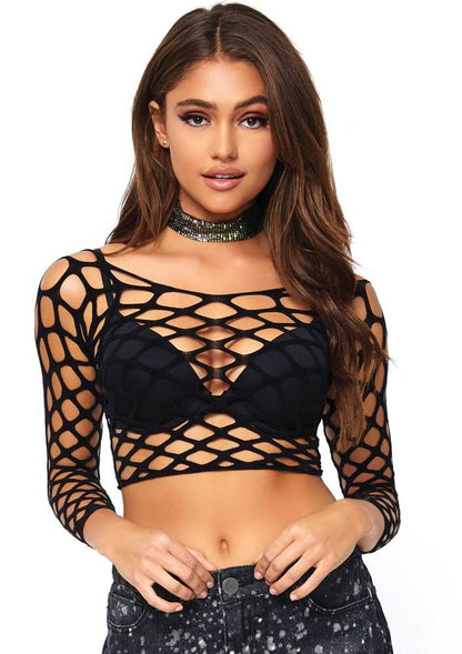 Net Crop Top
