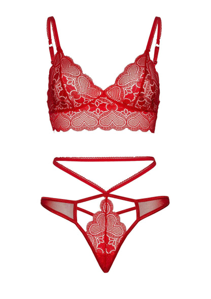 Sweetheart Bralette and String