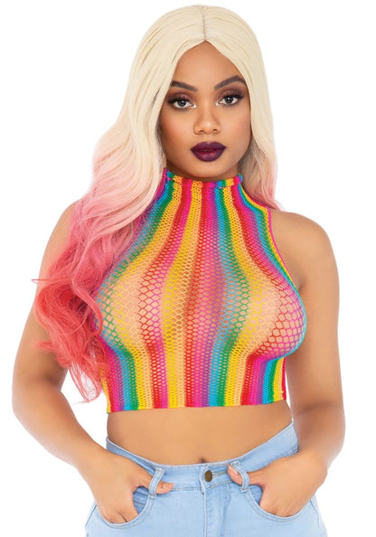 Regenboog Net Top