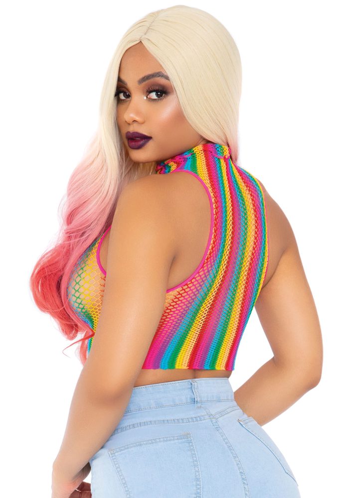 Regenboog Net Top